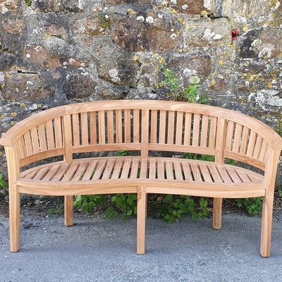 Teak Garden Benches & Loungers